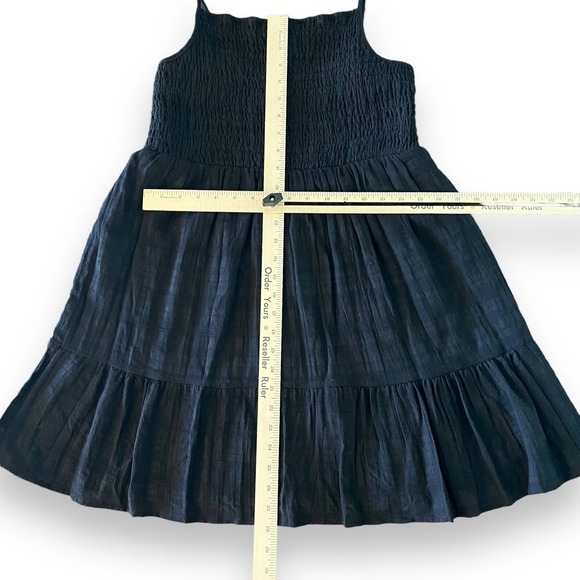 CRYSTAL DOLL Women's Black Adjustable Straps Short Dress Juniors XL - Picture 9 of 14